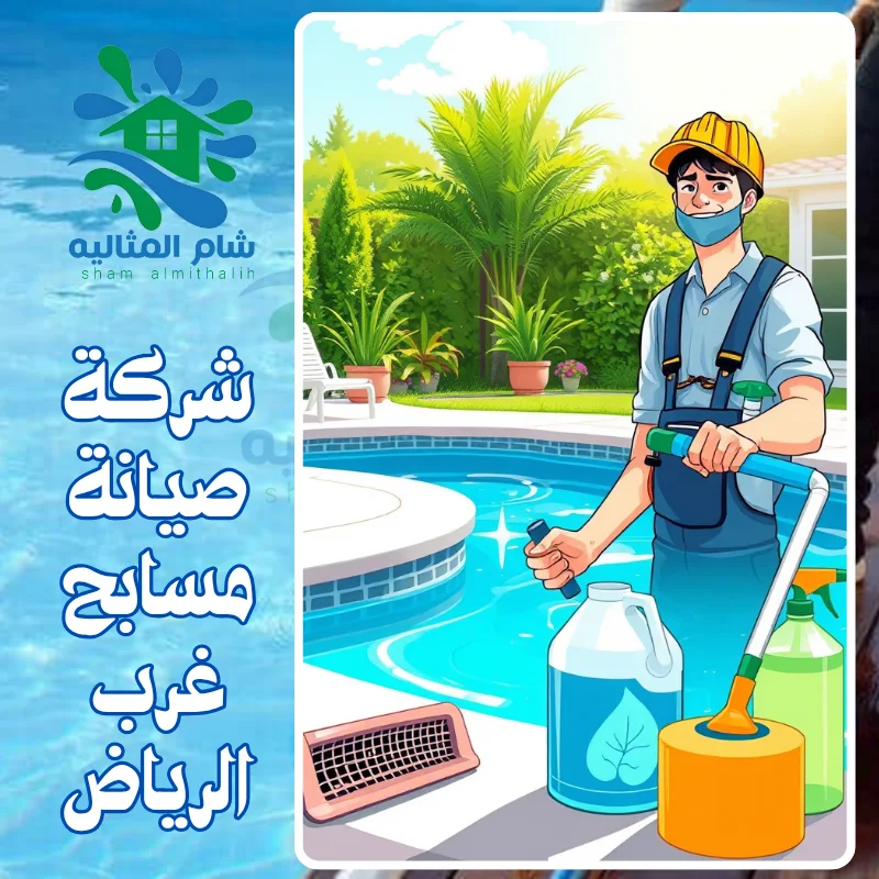 شركة صيانة مسابح غرب الرياض